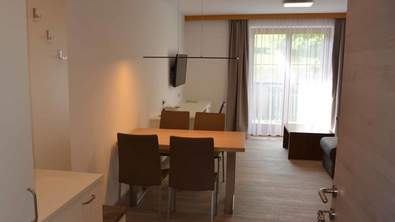 Wohnraum in den Apartements vom Wiesenhof