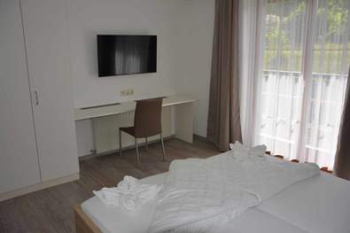Schlafzimmer im Appartement im Wiesenhof