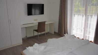 Fernseher in den Apartements vom Wiesenhof